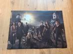 Autograph poster vampire diaries Michael Trevino Malarkey, Ophalen of Verzenden, Film en Tv