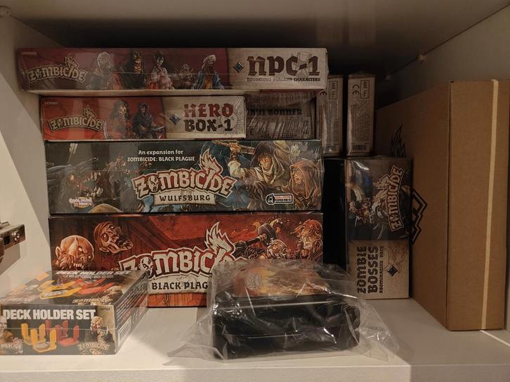 Zombicide Black Plague Kickstarter Knight Pledge - SEALED, Hobby en Vrije tijd, Gezelschapsspellen | Bordspellen, Nieuw, Ophalen of Verzenden