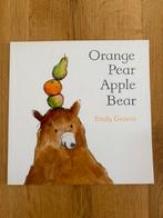 Kinderboek Orange Pear Apple Bear - Emily Gravett (Engels), Ophalen of Verzenden, Zo goed als nieuw, Emily Gravett