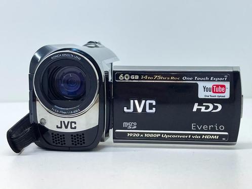 JVC GZ-MG645BE Digitaal Full HD camcorder met 60GB opslag, Audio, Tv en Foto, Videocamera's Digitaal, Zo goed als nieuw, Camera