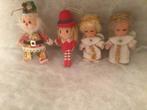 4 vintage kerstboomhangers. Poppetjes. Jaren 60, Diversen, Ophalen of Verzenden