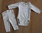 Setje van broekje en romper van H&M 56, Kinderen en Baby's, Babykleding | Maat 56, Meisje, H&M, Ophalen of Verzenden, Zo goed als nieuw