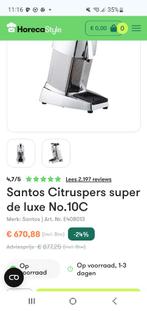 Santos citruspers profesional, Ophalen, Zo goed als nieuw, Elektrisch, Citruspers