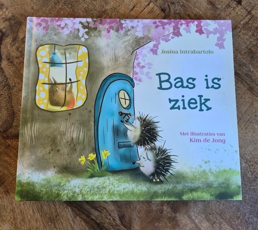 Bas is ziek, Boeken, Ziekte en Allergie, Nieuw, Ophalen of Verzenden, Josina intrabartolo