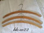 Vintage houten kledinghanger/kledinghangers H&K, Antiek en Kunst, Curiosa en Brocante, Ophalen of Verzenden