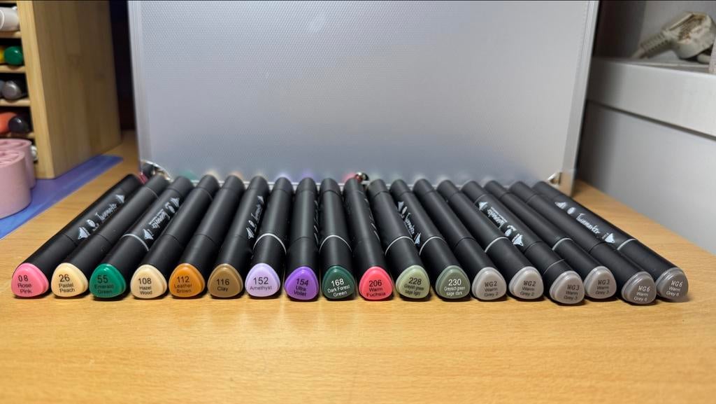 Action Déco Time markers - 18 stuks - Nieuw!, Hobby en Vrije tijd, Tekenen, Ophalen of Verzenden, Nieuw, Overige typen