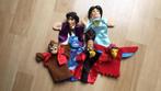 Poppenkastpoppen Aladdin 6 stuks, Ophalen of Verzenden, Gebruikt, Pop