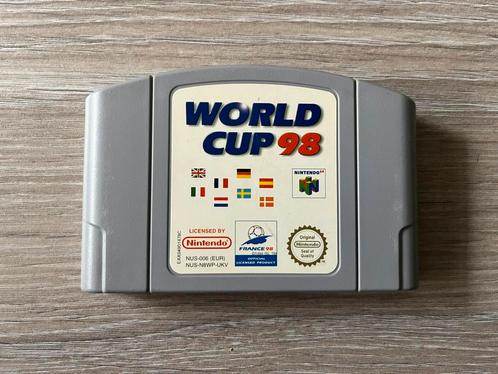 World Cup 98 voor de Nintendo 64., Spelcomputers en Games, Games | Nintendo 64, Ophalen of Verzenden