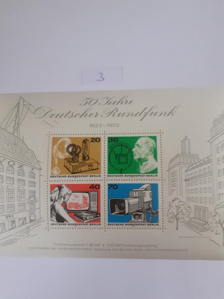 Berlijn, Ophalen of Verzenden, BRD, Postfris