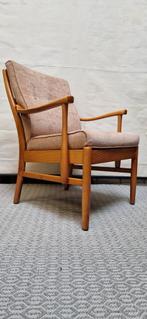 mooie vintage design fauteuil van Farstrup, Huis en Inrichting, Fauteuils, Gebruikt, 75 tot 100 cm, Ophalen
