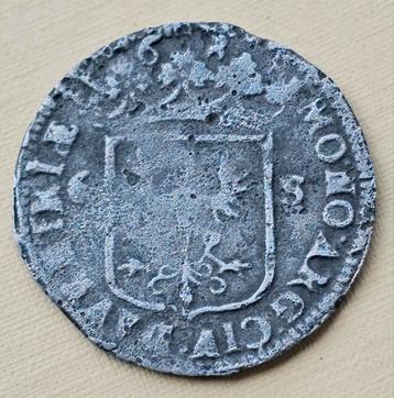 Rijderschelling Deventer 1688 bodemvondst beschikbaar voor biedingen