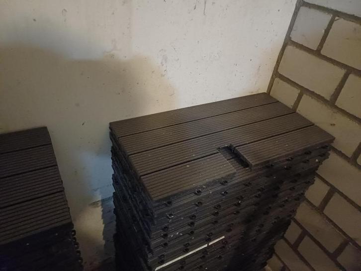 Konsta composiet terrastegels voor een zacht prijsje., Tuin en Terras, Terrasdelen en Vlonders, Zo goed als nieuw, Composiet, Ophalen of Verzenden