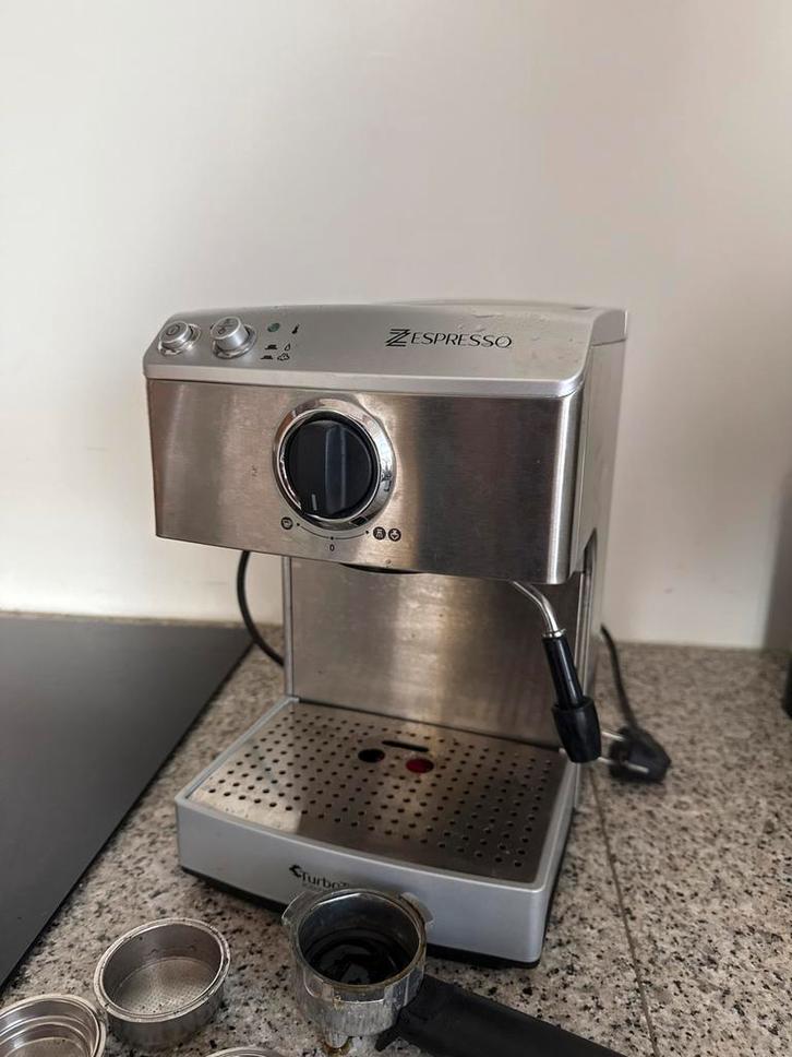Espresso apparaat voor espresso cappuchino etc., Witgoed en Apparatuur, Koffiezetapparaten, Gebruikt, Gemalen koffie, Espresso apparaat