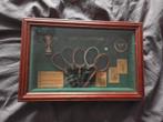 Vintage Tennis Racket Shadow Box, Antiek en Kunst, Ophalen of Verzenden