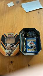 Pokemon blik, Verzenden, Zo goed als nieuw, Meerdere kaarten