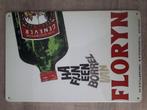 Ha Fijn Floryn Genever 20x30 cm Reclamebord, Ophalen of Verzenden, Zo goed als nieuw, Reclamebord
