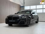BMW 5-serie 545e xDrive High Executive G30 LCi M Sport 394 P, Auto's, Gebruikt, 394 pk, Zwart, Bedrijf