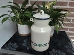 Boerenbont emaille melkbus, Huis en Inrichting, Keuken | Servies, Ophalen of Verzenden, Overige materialen, Boerenbont, Overige typen