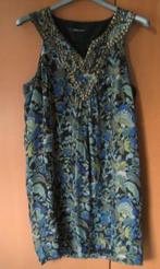 Prachtige gebloemde zijden jurk TALKING FRENCH, M snazzeys, Maat 38/40 (M), Talking French, Overige kleuren, Verzenden