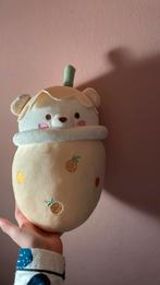 Knuffel beertje drinken, Ophalen of Verzenden, Zo goed als nieuw, Beer