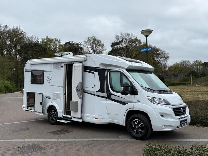 Sky Ti 650 MF-Fransbed-hoekkeuken-XL zithoek-2016-Izgst!!, Caravans en Kamperen, Campers, Bedrijf, tot en met 4, Half-integraal