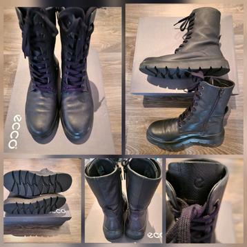 ECCO Lederen Boots (Zie Omschrijving)  beschikbaar voor biedingen