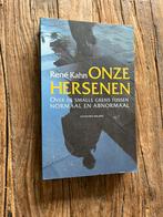 Onze hersenen René Kahn, Ophalen of Verzenden, Zo goed als nieuw