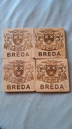 Breda onderzetters met wapen van Breda, Ophalen of Verzenden