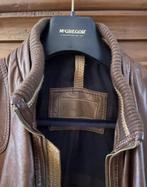 Stoere leren jacket heren massimo dutti maat M, Ophalen of Verzenden, Zo goed als nieuw, Maat 48/50 (M), Bruin