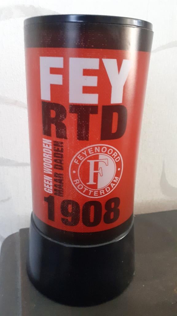 Feyenoord lampje, Verzamelen, Sportartikelen en Voetbal, Ophalen, Zo goed als nieuw, Feyenoord, Overige typen