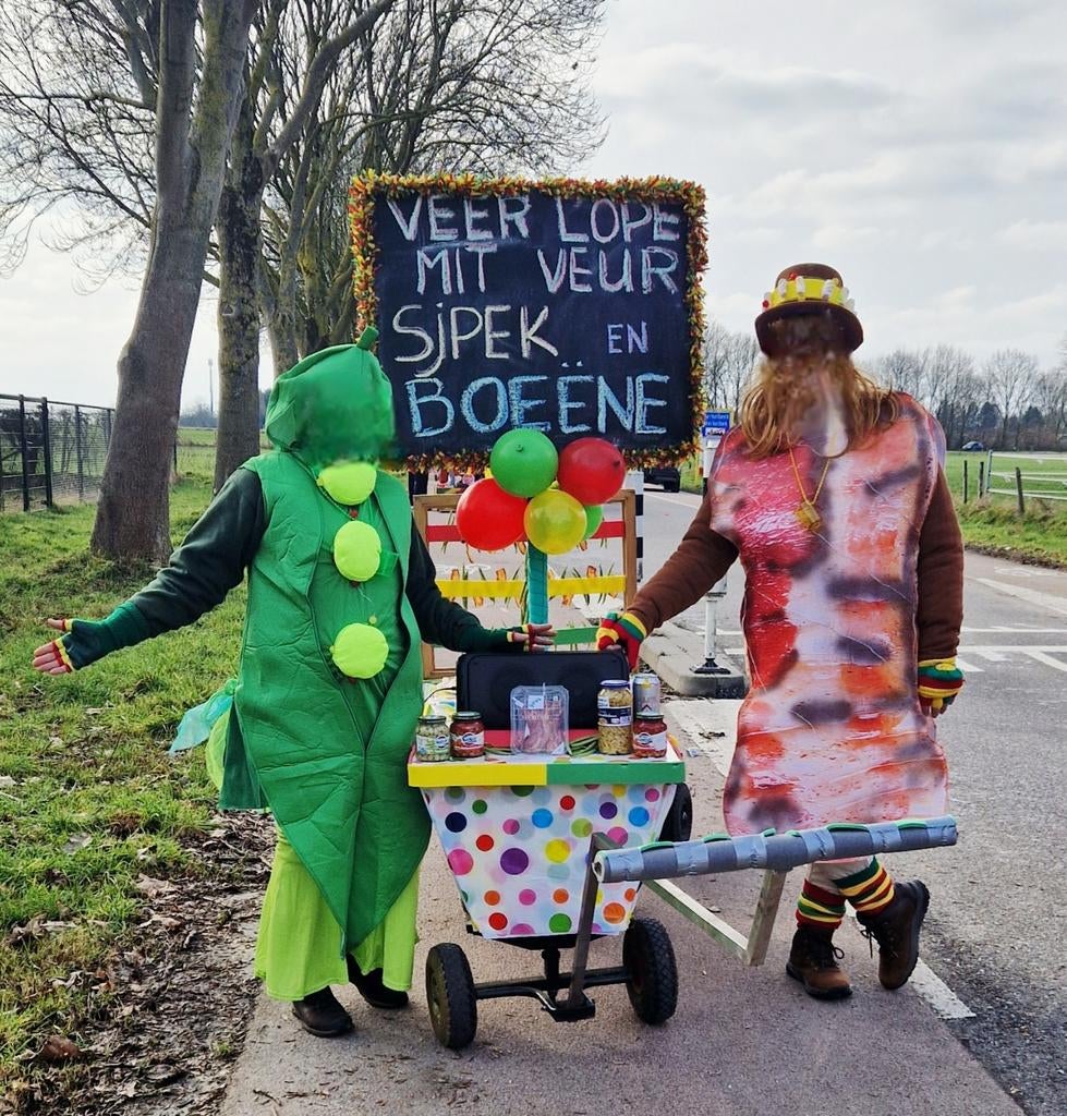 Spek en bonen kostuum, Ophalen of Verzenden