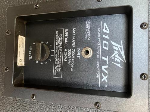 Peavey 410 TVX Bass Cabinet – Krachtige 4x10" Speakerkast, Muziek en Instrumenten, Versterkers | Bas en Gitaar, Gebruikt, Basgitaar
