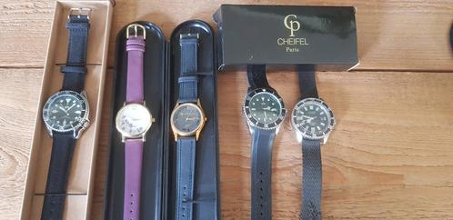 Horloges te koop, Sieraden, Tassen en Uiterlijk, Horloges | Heren, Nieuw, Overige merken, Staal, Ophalen