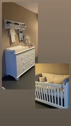 Kidsmill chateau commode babybed meegroeibed 70 x 140 matras, Ophalen, Zo goed als nieuw, Jongetje of Meisje