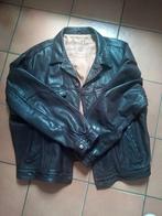 Marlboro Classics Leren Jas - Maat L, Kleding | Heren, Marlboro Classics, Maat 52/54 (L), Zwart, Ophalen of Verzenden