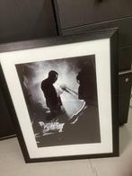 Miles Davis Foto Ingelijst 87x70cm Jazz Icoon Kunstwerk Wand, Antiek en Kunst, Ophalen