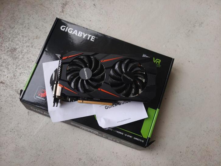 Gigabyte GTX 1060 GeForce graphics card. Excellent, Computers en Software, Videokaarten, Gebruikt, Nvidia, PCI-Express 3.0, GDDR5