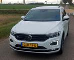Zeer mooie Volkswagen T-Roc 1.5 TSI 150pk 7-DSG 2022 87 DKM, Auto's, 1498 cc, 4 cilinders, Leder en Stof, Wit