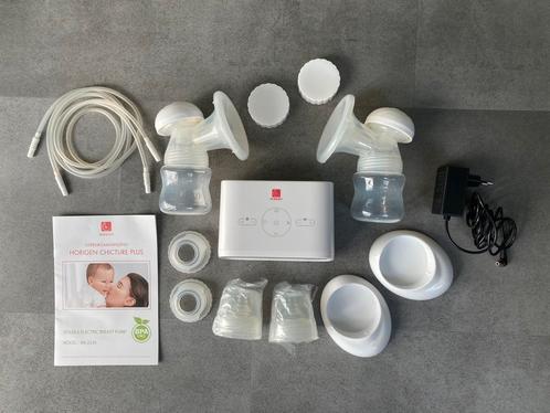 Horigen Chicture (Plus) borstkolf incl. veel accessoires!, Kinderen en Baby's, Babyvoeding en Toebehoren, Zo goed als nieuw, Borstkolf