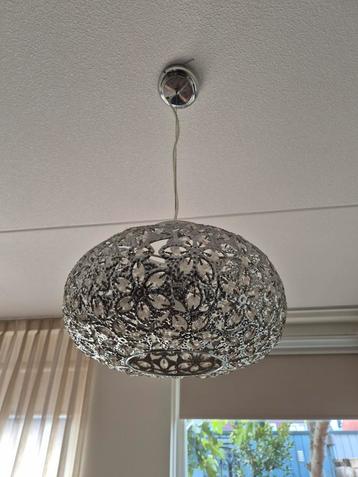 Zilverkleurige Hanglamp - Zo Goed Als Nieuw! beschikbaar voor biedingen