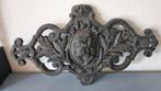 Decoratief Gietijzeren Frans ornament met portret, Antiek en Kunst, Curiosa en Brocante, Ophalen of Verzenden