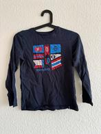 Donkerblauw shirt met lange mouwen van Okaïdi, maat 140, Ophalen of Verzenden, Zo goed als nieuw, Jongen, Shirt of Longsleeve