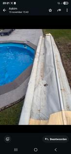 Zwembad winterzeil 8.50x4.40 ongeveer met oproller
Ophalen b, Ophalen