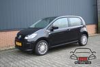 Volkswagen up! 1.0 55KW/75PK 5-DRS 2014 Zwart airco,, Auto's, Euro 5, Stof, 74 pk, 4 stoelen