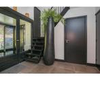 Palmpot vaas, Huis en Inrichting, Woonaccessoires | Vazen, Ophalen, Zo goed als nieuw, Zwart, Minder dan 50 cm