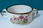 Vintage wildflowers soepkom, Keramiek, Ophalen of Verzenden, Zo goed als nieuw, Kom(men)