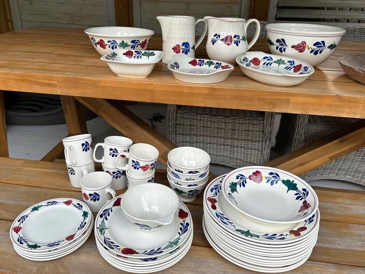 Boerenbont Servies Collectie, Huis en Inrichting, Keuken | Servies, Gebruikt, Overige typen, Boerenbont, Aardewerk, Ophalen