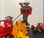 Lego Duplo Brandweermix: set 6169 en 5682., Ophalen, Zo goed als nieuw, Duplo