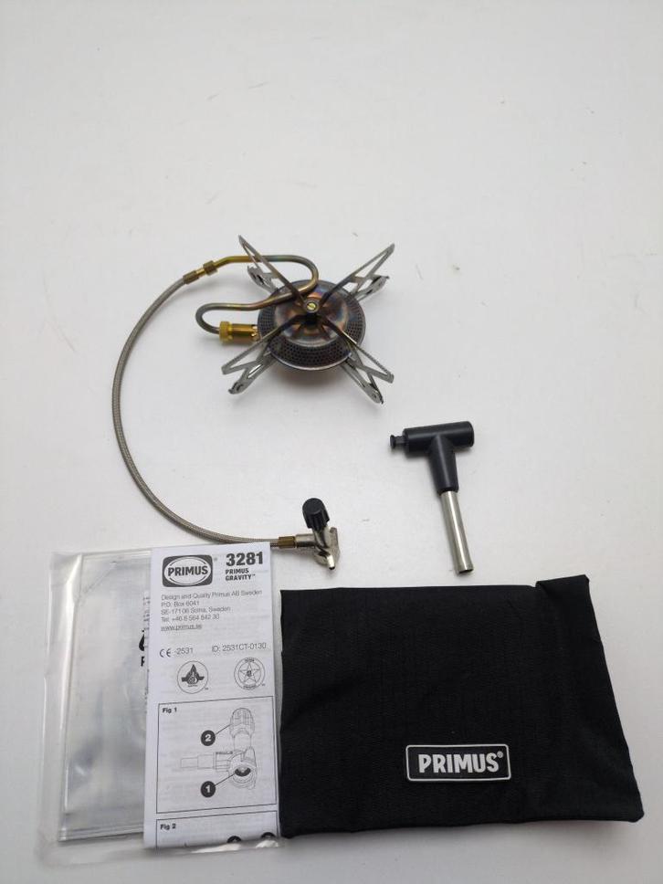 Primus Gravity 3 brander, gebruikt maar compleet, Caravans en Kamperen, Kampeeraccessoires, Nieuw, Verzenden