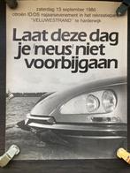 Poster Citroën DS evenement 1986 Harderwijk, Ophalen of Verzenden, Zo goed als nieuw, Citroën